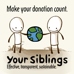 Your Siblings – Make your donation count.